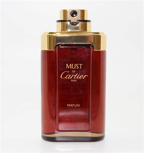 must de cartier eau de parfum tester|must de cartier perfume vintage.